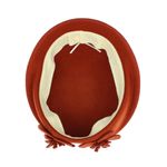 Fashion, accesorii si bijuterii - Femei - Accesorii femei - Caciuli si palarii femei - Toca de dama, din lana, Buticcochet, marime 54-57 cm, ajustabila, Caramiziu - PAL1606 - Infinity.ro