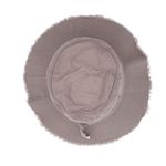 Fashion, accesorii si bijuterii - Femei - Accesorii femei - Caciuli si palarii femei - Palarie de soare, unisex, 58 cm, ButicCochet, din bumbac, Gri - PAL1729 - Infinity.ro