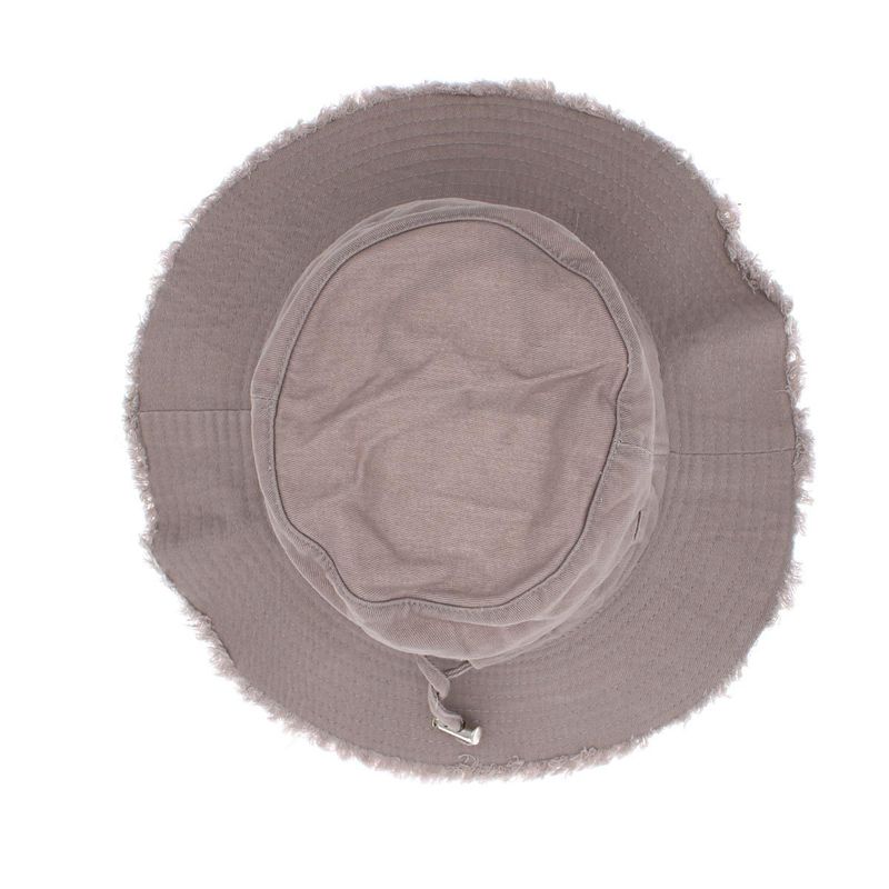 Fashion, accesorii si bijuterii - Femei - Accesorii femei - Caciuli si palarii femei - Palarie de soare, unisex, 58 cm, ButicCochet, din bumbac, Gri - PAL1729 - Infinity.ro