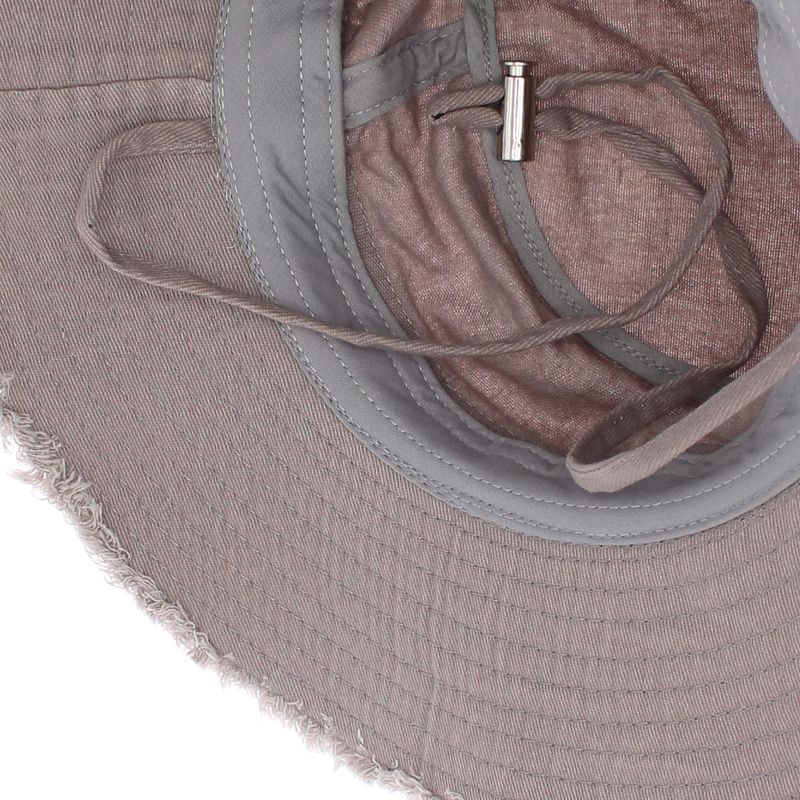 Fashion, accesorii si bijuterii - Femei - Accesorii femei - Caciuli si palarii femei - Palarie de soare, unisex, 58 cm, ButicCochet, din bumbac, Gri - PAL1729 - Infinity.ro