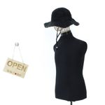 Fashion, accesorii si bijuterii - Femei - Accesorii femei - Caciuli si palarii femei - Palarie de soare, unisex, 58 cm, ButicCochet, din bumbac, Negru - PAL1730 - Infinity.ro