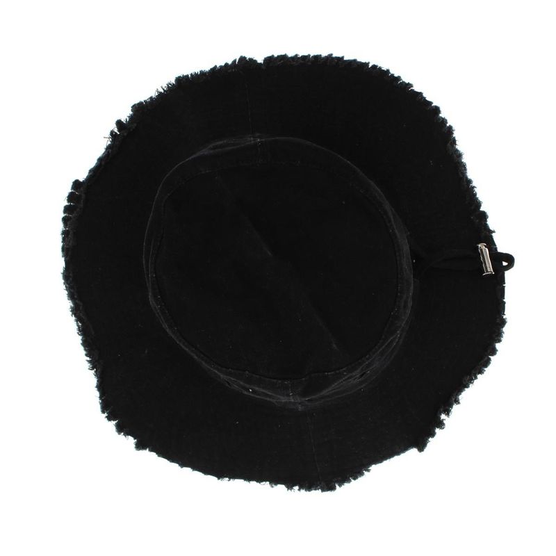Fashion, accesorii si bijuterii - Femei - Accesorii femei - Caciuli si palarii femei - Palarie de soare, unisex, 58 cm, ButicCochet, din bumbac, Negru - PAL1730 - Infinity.ro