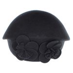 Fashion, accesorii si bijuterii - Femei - Accesorii femei - Caciuli si palarii femei - Toca de dama, din lana, Buticcochet, marime 54-57 cm, ajustabila, Gri - PAL1608 - Infinity.ro