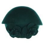 Fashion, accesorii si bijuterii - Femei - Accesorii femei - Caciuli si palarii femei - Toca de dama, din lana, Buticcochet, marime 54-57 cm, ajustabila, Verde - PAL1610 - Infinity.ro