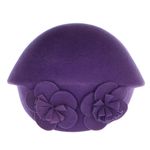 Fashion, accesorii si bijuterii - Femei - Accesorii femei - Caciuli si palarii femei - Toca de dama, din lana, Buticcochet, marime 54-57 cm, ajustabila, Mov - PAL1613 - Infinity.ro