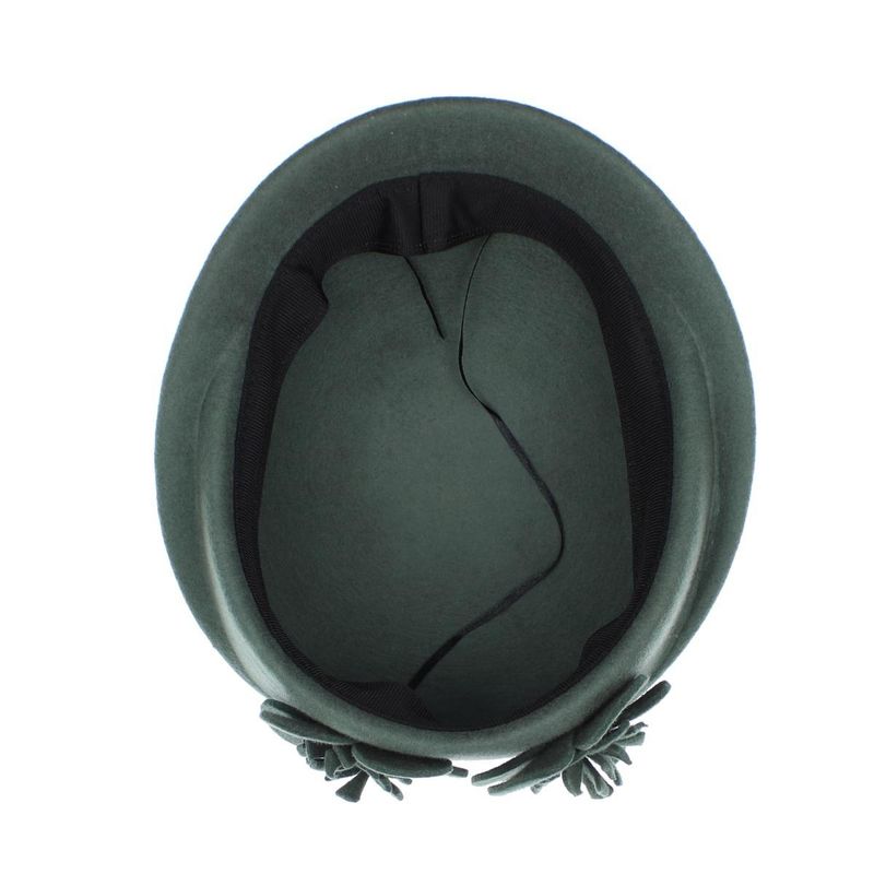 Fashion, accesorii si bijuterii - Femei - Accesorii femei - Caciuli si palarii femei - Toca de dama, din lana, Buticcochet, marime 54-57 cm, ajustabila, Vernil - PAL1615 - Infinity.ro