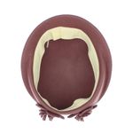 Fashion, accesorii si bijuterii - Femei - Accesorii femei - Caciuli si palarii femei - Toca de dama, din lana, Buticcochet, marime 54-57 cm, ajustabila, Lila inchis - PAL1616 - Infinity.ro