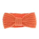 Fashion, accesorii si bijuterii - Femei - Accesorii femei - Caciuli si palarii femei - Bentita de par tricotata, de dama, 100% acril, ButicCochet, one size, Portocaliu - BNT215 - Infinity.ro