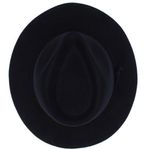 Fashion, accesorii si bijuterii - Femei - Accesorii femei - Caciuli si palarii femei - Palarie unisex, din 100% lana, cu snur subtire, Bleumarin, marime 57 cm - PAL499 - Infinity.ro