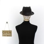 Fashion, accesorii si bijuterii - Femei - Accesorii femei - Caciuli si palarii femei - Palarie barbati, 65% bumbac 35% poliester, marime 57, ButicCochet, Multicolor - PAL1093 - Infinity.ro