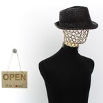 Fashion, accesorii si bijuterii - Femei - Accesorii femei - Caciuli si palarii femei - Palarie barbati, 65% bumbac 35% poliester, marime 57, ButicCochet, Multicolor - PAL1093 - Infinity.ro
