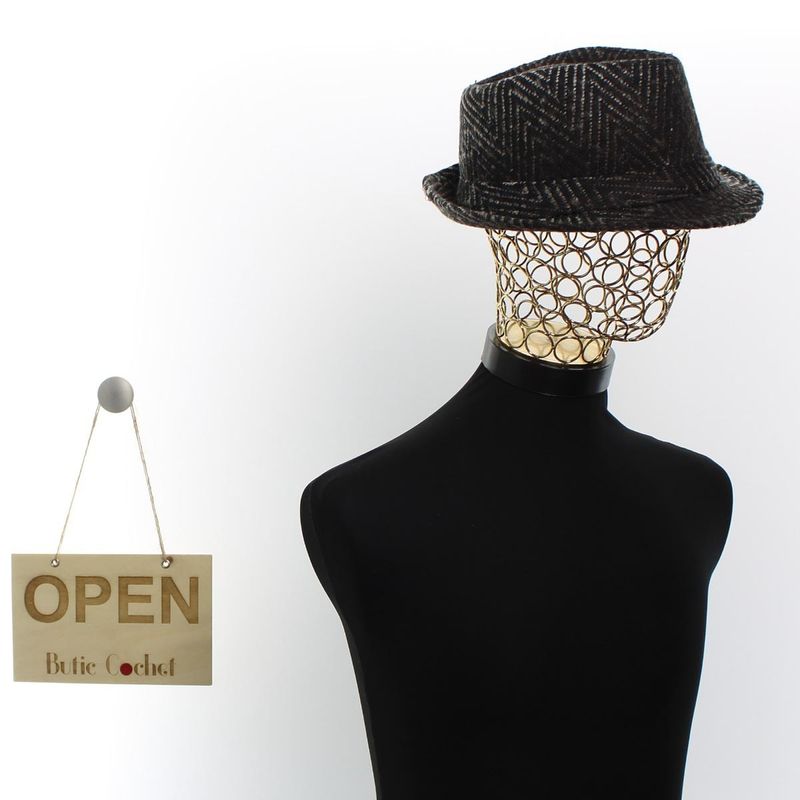 Fashion, accesorii si bijuterii - Femei - Accesorii femei - Caciuli si palarii femei - Palarie barbati, 65% bumbac 35% poliester, marime 57, ButicCochet, Multicolor - PAL1093 - Infinity.ro