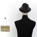 Fashion, accesorii si bijuterii - Femei - Accesorii femei - Caciuli si palarii femei - Palarie barbati, 65% bumbac 35% poliester, marime 57, ButicCochet, Multicolor - PAL1093 - Infinity.ro