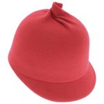 Fashion, accesorii si bijuterii - Femei - Accesorii femei - Caciuli si palarii femei - Palarie din fetru, de dama, marime 56, reglabila, Anoul, Rosu - PAL935 - Infinity.ro