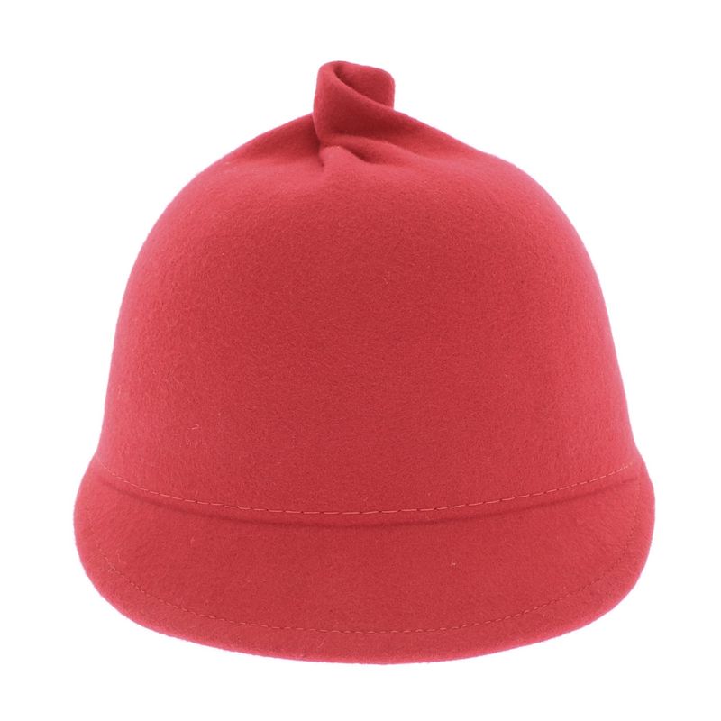 Fashion, accesorii si bijuterii - Femei - Accesorii femei - Caciuli si palarii femei - Palarie din fetru, de dama, marime 56, reglabila, Anoul, Rosu - PAL935 - Infinity.ro