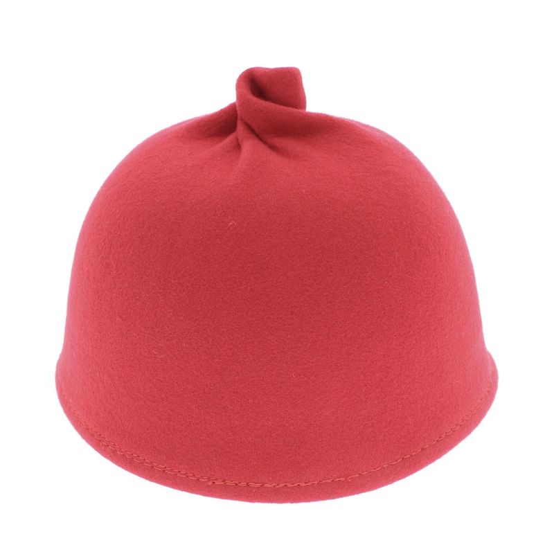 Fashion, accesorii si bijuterii - Femei - Accesorii femei - Caciuli si palarii femei - Palarie din fetru, de dama, marime 56, reglabila, Anoul, Rosu - PAL935 - Infinity.ro