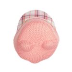 Fashion, accesorii si bijuterii - Femei - Accesorii femei - Caciuli si palarii femei - Sapca pentru copii, cu urechi, din paie de hartie, Roz - PAL424 - Infinity.ro