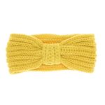 Fashion, accesorii si bijuterii - Femei - Accesorii femei - Caciuli si palarii femei - Bentita de par tricotata, de dama, 100% acril, ButicCochet, one size, Galben - BNT210 - Infinity.ro