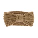 Fashion, accesorii si bijuterii - Femei - Accesorii femei - Caciuli si palarii femei - Bentita de par tricotata, de dama, 100% acril, ButicCochet, one size, Maro - BNT211 - Infinity.ro