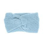 Fashion, accesorii si bijuterii - Femei - Accesorii femei - Caciuli si palarii femei - Bentita de par tricotata, de dama, 100% acril, ButicCochet, one size, Bleu - BNT225 - Infinity.ro