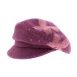 Fashion, accesorii si bijuterii - Femei - Accesorii femei - Caciuli si palarii femei - Sapca dama, ButicCochet, angora, one size, cu fluturasi, Mov - PAL1017 - Infinity.ro