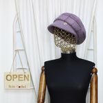 Fashion, accesorii si bijuterii - Femei - Accesorii femei - Caciuli si palarii femei - Sapca dama, ButicCochet, angora, one size, model liniar, Mov - PAL1021 - Infinity.ro