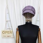 Fashion, accesorii si bijuterii - Femei - Accesorii femei - Caciuli si palarii femei - Sapca dama, ButicCochet, angora, one size, model liniar, Mov - PAL1021 - Infinity.ro