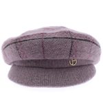 Fashion, accesorii si bijuterii - Femei - Accesorii femei - Caciuli si palarii femei - Sapca dama, ButicCochet, angora, one size, model liniar, Mov - PAL1021 - Infinity.ro