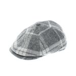 Fashion, accesorii si bijuterii - Femei - Accesorii femei - Caciuli si palarii femei - Sapca barbati, din 80% lana 20% poliester, Kaszkiet, marime 57, Gri - PAL1029 - Infinity.ro