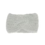 Fashion, accesorii si bijuterii - Femei - Accesorii femei - Caciuli si palarii femei - Bentita de par tricotata, de dama, 100% acril, ButicCochet, one size, Gri deschis - BNT259 - Infinity.ro
