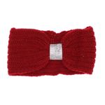 Fashion, accesorii si bijuterii - Femei - Accesorii femei - Caciuli si palarii femei - Bentita de par, de dama, 100% acril, ButicCochet, one size, model cu strasuri, Rosu - BNT286 - Infinity.ro