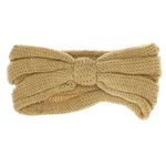 Fashion, accesorii si bijuterii - Femei - Accesorii femei - Caciuli si palarii femei - Bentita de par tricotata, de dama, 100% acril, ButicCochet, one size, Maro - BNT353 - Infinity.ro