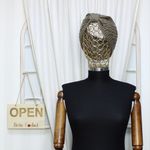 Fashion, accesorii si bijuterii - Femei - Accesorii femei - Caciuli si palarii femei - Bentita de par tricotata, de dama, 100% acril, ButicCochet, one size, Kaki - BNT385 - Infinity.ro