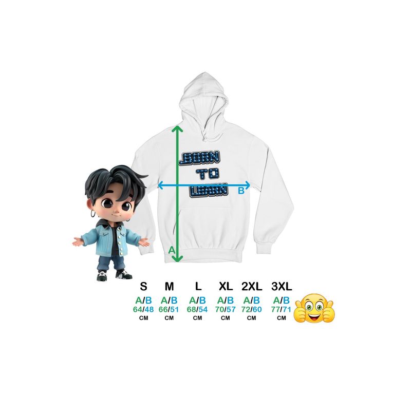 Fashion, accesorii si bijuterii - Femei - Imbracaminte femei - Hanorace femei - Hanorac Femei Born to Learn NCT Kpop Merch, alb, marime 2XL - Infinity.ro