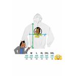 Fashion, accesorii si bijuterii - Femei - Imbracaminte femei - Hanorace femei - Hanorac Femei BoJack Horseman Neigh Way Jose, alb, marime 2XL - Infinity.ro
