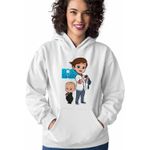 Fashion, accesorii si bijuterii - Femei - Imbracaminte femei - Hanorace femei - Hanorac Femei Boss Baby Tim, alb, marime 2XL - Infinity.ro