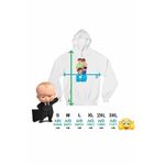 Fashion, accesorii si bijuterii - Femei - Imbracaminte femei - Hanorace femei - Hanorac Femei Boss Baby Family, alb, marime 2XL - Infinity.ro