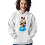 Fashion, accesorii si bijuterii - Femei - Imbracaminte femei - Hanorace femei - Hanorac Femei Boss Baby Family, alb, marime 2XL - Infinity.ro