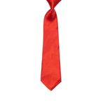 Fashion, accesorii si bijuterii - Copii - Accesorii copii - Alte accesorii copii - Cravata pentru copii, Buticcochet, Rosu din material sintetic, 28 cm - CRV201 - Infinity.ro