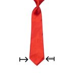 Fashion, accesorii si bijuterii - Copii - Accesorii copii - Alte accesorii copii - Cravata pentru copii, Buticcochet, Rosu din material sintetic, 28 cm - CRV201 - Infinity.ro