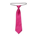 Fashion, accesorii si bijuterii - Copii - Accesorii copii - Alte accesorii copii - Cravata pentru copii, Buticcochet, Fucsia, din material sintetic, 28 cm - CRV213 - Infinity.ro