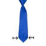 Fashion, accesorii si bijuterii - Copii - Accesorii copii - Alte accesorii copii - Cravata pentru copii, Buticcochet, Albastru, din material sintetic, 28 cm - CRV211 - Infinity.ro