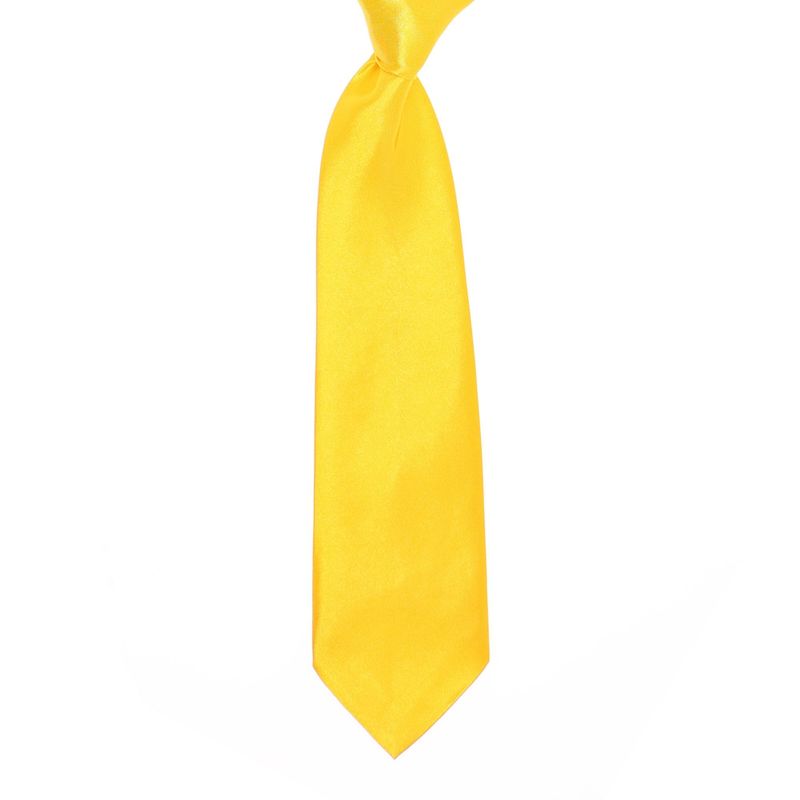 Fashion, accesorii si bijuterii - Copii - Accesorii copii - Alte accesorii copii - Cravata pentru copii, Buticcochet, din material sintetic, 28 cm, Galben  - CRV222 - Infinity.ro