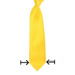 Fashion, accesorii si bijuterii - Copii - Accesorii copii - Alte accesorii copii - Cravata pentru copii, Buticcochet, din material sintetic, 28 cm, Galben  - CRV222 - Infinity.ro