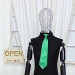 Fashion, accesorii si bijuterii - Copii - Accesorii copii - Alte accesorii copii - Cravata pentru copii, Buticcochet, din material sintetic, 28 cm, Verde - CRV223 - Infinity.ro