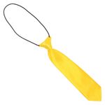 Fashion, accesorii si bijuterii - Copii - Accesorii copii - Alte accesorii copii - Cravata pentru copii, Buticcochet, din material sintetic, 28 cm, Galben  - CRV222 - Infinity.ro