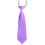 Fashion, accesorii si bijuterii - Copii - Accesorii copii - Alte accesorii copii - Cravata pentru copii, Buticcochet, din material sintetic, 28 cm, Mov - CRV258 - Infinity.ro