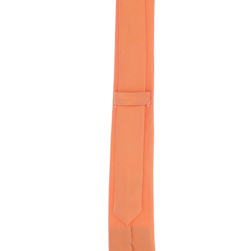 Fashion, accesorii si bijuterii - Barbati - Accesorii barbati - Cravate si papioane barbati - Cravata, Buticcochet, din material sintetic, 145 x 5.5 cm, Portocaliu - CRV268 - Infinity.ro