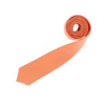 Fashion, accesorii si bijuterii - Barbati - Accesorii barbati - Cravate si papioane barbati - Cravata, Buticcochet, din material sintetic, 145 x 5.5 cm, Portocaliu - CRV268 - Infinity.ro