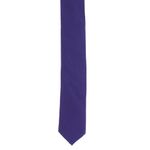 Fashion, accesorii si bijuterii - Barbati - Accesorii barbati - Cravate si papioane barbati - Cravata, Buticcochet, din material sintetic, 145 x 5.5 cm, Mov inchis - CRV272 - Infinity.ro